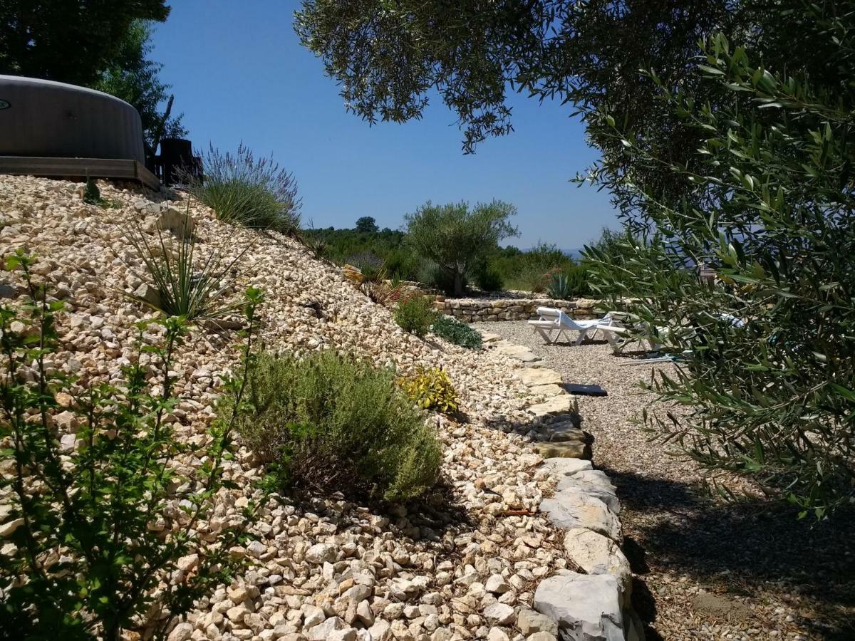 לינה וארוחת בוקר גרוספייר Les Agaves Piscine Panoramique Vue Exceptionnelle מראה חיצוני תמונה